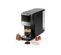 Macchina da espresso DOMO 4-in-1 DO748K 1525 W Compatibile Nespresso Dolce Gusto ESE & Caffè macinato Nero opaco - Nouvo