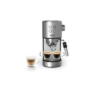 Macchina da espresso manuale Krups XP499EE0 Virtuoso+ 15 bar Thermoblock nero acciaio inossidabile - Nouvo
