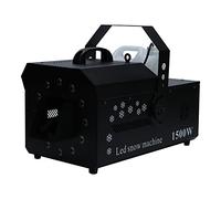Macchina da neve | 1500 W cannone da neve 5 l serbatoio 3 modalità di illuminazione | macchina per fiocchi di neve con telecomando DMX512 modalità di controllo | Snow Machine Winter Simulation Apres
