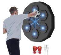 Macchina da Pugilato Elettronica Intelligente con Musica Bluetooth, Macchina da Pugilato a Parete, Attrezzatura per L'allenamento dei Pugni, per La Casa, L'interno e La Palestra
