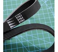 Macchina Da Ricamo 350J 360J 370J 390J 380J PJ965 Cinghia Di Trasmissione A Cinghia Scanalata Per Equilibratrice Pneumatici Per Tapis Roulant Pialla Cinghia Dentata Motore(370J,4 Ribs)