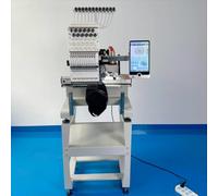 Macchina da ricamo per camicie, 1-12 teste, attrezzatura da cucito commerciale computerizzata per piccole imprese, 12/15 aghi sistema automatico con monogramma cappello cappello abbigliamento con