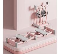 Macchina da sci, Allenatore for il pavimento pelvico Ski Machine, for la casa, pieghevole, for fitness aerobico, Puleggia a doppio cuscinetto(Without Armrest)
