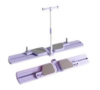 Macchina da sci divisa | Allenatore di esercitazioni per la delle gambe | Attrezzatura dimagrante, dispositivo cardio interno, riabilitazione da yoga Pilates, strumento di allenamento per appart