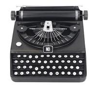 Macchina da scrivere Antica Modello Nero Retro Vintage Portatile Puntelli Manuale Modello Decorazione Ornamenti Per La Casa
