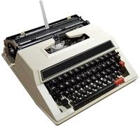 Macchina da scrivere classica per scrittori Studenti Ufficio Lettere commerciali Documenti Busta Lettera Scrittura Di Appunti Romanzo