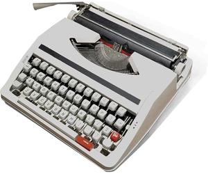 Macchina da Scrivere elettrica Vintage con Funzione di correzione, Perfetta per l'espressione Creativa, l'assunzione di Appunti e l'esperienza di Scrittura di Lettere nostalgiche