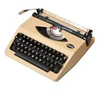 Macchina da Scrivere Inglese Manuale in Stile Antico, Macchina da Scrivere Portatile per Scrittura Creativa, Romanzi, Lettere e Collezione(C)