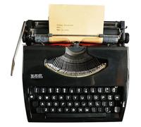 Macchina da scrivere Macchina da scrivere manuale vecchio stile, Nostalgia classica Portatile e facile da usare Macchina da scrivere manuale retrò, Regali vintage for scrittori