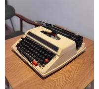Macchina da scrivere manuale classica, design meccanico nostalgico per scrittura creativa e decorazione domestica, ideale per la pratica di digitazione inglese