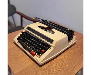 Macchina da scrivere manuale classica, design meccanico nostalgico per scrittura creativa e decorazione domestica, ideale per la pratica di digitazione inglese