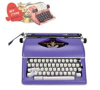 Macchina da scrivere manuale classica, macchina da scrivere tradizionale in metallo con pulsanti flessibili per una scrittura chiara, ideale per scrittura creativa, design retrò