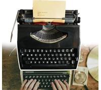 Macchina da scrivere manuale classica, macchina da scrivere vintage con stampa a due colori per scrittori esperti e principianti, perfetta per gli amanti del retrò