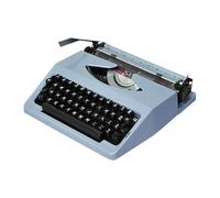 Macchina da Scrivere Manuale - Elaboratore di Testi Classico in Stile retrò Vintage per scrittori, Portatile e Ideale per Uso Domestico e in Ufficio, per digitare Lettere e Cartoline