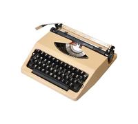 Macchina da Scrivere Manuale - Elaboratore di Testi Classico in Stile retrò Vintage per scrittori, Portatile e Ideale per Uso Domestico e in Ufficio, per digitare Lettere e Cartoline