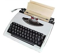 Macchina da scrivere manuale - Macchina da scrivere meccanica retrò per casa, ufficio, studio, stile vintage, ideale per scrittori e progetti creativi