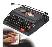 Macchina da scrivere manuale, macchina da scrivere meccanica vintage vecchio stile per flusso nostalgico, macchina da scrivere inglese portatile