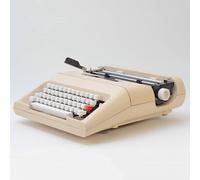 Macchina da scrivere manuale portatile, macchina da scrivere vintage classica elaboratore di testi - Stile retrò durevole per scrittori, design elegante e funzionale