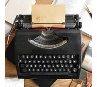 Macchina da Scrivere Manuale Portatile per la Scrittura nostalgica, Ideale per Appassionati Vintage e progetti creativi