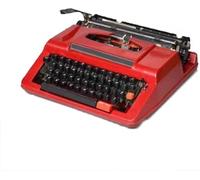 Macchina da Scrivere Manuale Portatile Vintage - Retro Iron Art Writing Machine per l'espressione Creativa e la Presa di Nota, Facile da Portare con Il Design Classico