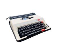 Macchina da scrivere manuale retrò, macchina da scrivere manuale portatile tradizionale vecchio stile, uso normale, for lettere, scrittura creativa, artigianato,