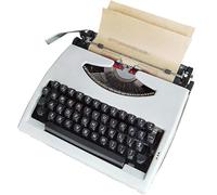 Macchina da Scrivere Manuale retrò Vecchio Stile, Macchine da Scrivere per Scrittori, Macchina da Scrivere retrò per Ufficio A Casa Scrivania Sala Studio, White