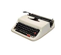 Macchina da Scrivere Manuale Tradizionale d'altri Tempi,Macchina da Scrivere Vintage for Un Flusso nostalgico - Macchina da Scrivere Manuale Portatile,dattilografia Normale
