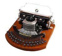 Macchina da scrivere manuale vintage, strumento di scrittura classico portatile per la decorazione di casa e l'ufficio e scrivere lettere