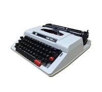 Macchina da Scrivere Meccanica Creativa, Macchina da Scrivere Manuale in Stile retrò Tradizionale for scrittori, Facile da Usare, for Appunti o Lettere, for Appunti(White)