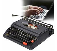 Macchina da Scrivere retrò, Inglese Meccanico, Macchina da Scrivere Manuale Portatile Tradizionale Vecchio Stile, Macchine da Scrivere antiche con Finitura Vintage per Appunti o Lettere o