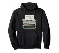 Macchina da Scrivere Tipografia Divertente Non Sei Il Mio Tipo Felpa con Cappuccio
