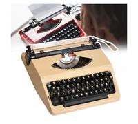 Macchina da scrivere tradizionale, stampa a due colori, facile da usare, può scrivere leggibile, per appunti, lettere, scrittura creativa, scrittori letterari, (Milkteacolor)
