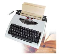 Macchina da scrivere vecchio stile, macchine da scrivere vintage, macchina da scrivere meccanica portatile vecchio stile, for appunti o lettere o scrittura creativa