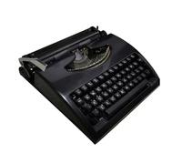 Macchina da scrivere vintage - Macchina da scrivere meccanica manuale per scrivere lettere e artigianato, design portatile di ispirazione retrò