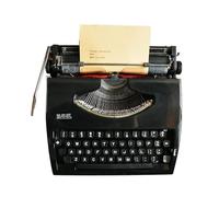 Macchina da Scrivere Vintage Meccanica Classica Manuale retrò,per un tocco nostalgico, per scrivere lettere e appunti, decorazione da scrivania per l'ufficio domestico