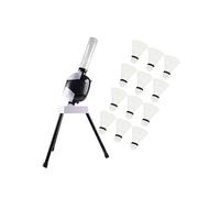 Macchina da servizio per badminton, lanciatore portatile con telecomando, pratica da solista per allenamento indoor outdoor