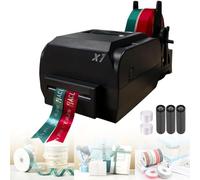 Macchina da stampa a nastro di raso con stampa termica digitale e laminata, 200 DPI, 150 mm/s, supporta oltre 50 lingue per nastri decorativi fai da te