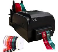 Macchina da stampa a nastro di raso, stampante digitale a nastro, stampante per etichette, macchina da stampa per timbratura a foglio, supporta oltre 50 lingue, 150 mm/s (doppia fila)