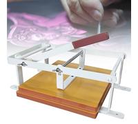 Macchina da stampa manuale con altezza regolabile per tipografia e stampa