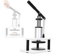 Macchina da stampa per campioni di microscopio, appiattitore del campione ad alta precisione con precisione di 0,5 mm per allineamento della superficie parallela, ideale per affettare e analisi di