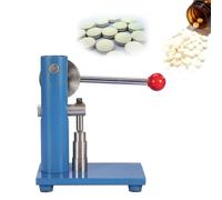 Macchina da stampa per compresse, stampo a leva in acciaio inox per uso in laboratorio, ideale per acido benzoico, campioni di carbone, polvere di medicina occidentale e medicina tradizionale cinese