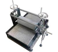 Macchina da stampa per incisione, stampa manuale con grande volantino, altezza regolabile, dimensioni di stampa 390x543mm, per xilografia e stampa a blocchi