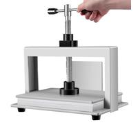 Macchina da stampa per rilegatura, resistente, manuale, con doppia asta di bilanciamento, pressione di 1500 kg, per casa e ufficio, formato A4/A3, appiattimento durevole dei libri