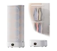 Macchina da stiro a vapore automatica ferro da bucato verticale 1000W Macchina da stiro e piegatura automatica con asciugatura intelligente e funzione vapore per stiratura completa senza rughe