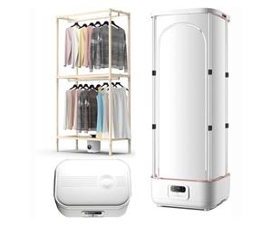 Macchina Da Stiro Automatica A Vapore Per Indumenti,sciugatrice Per Vestiti, Asciugatrice E Piroscafo Pieghevole,tiratrice Portatile Per Uso Domestico(110V)