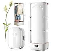 Macchina da stiro automatica, asciugatrice a vapore con telecomando, dispositivo di rimozione delle rughe portatile e macchina pieghevole per la cura degli indumenti a casa o in viaggio