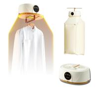 Macchina da stiro automatica | Asciugatrice portatile migliorata, automatica for casa, appartamento, viaggio. Manuale utente incluso.