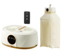 Macchina da Stiro Automatica con Funzione Vapore, Macchina da Stiro Automatica for La Casa, Asciugatrice Portatile E Vaporizzatore for Indumenti con Telecomando Wireless