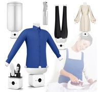Macchina da stiro automatica, kit professionale per stiratura a mani libere con tempo e temperatura regolabili, strumento di stiratura gonfiabile a 109 pori per camicie, scarpe, pantaloni