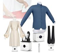 Macchina da stiro automatica, portatile per asciugare e stirare camicie, pantaloni, gonne e scarpe con tempo e temperatura regolabili